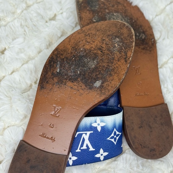 Louis Vuitton Monogram Escale Palma Sandals 39 - Picture 12 of 13
